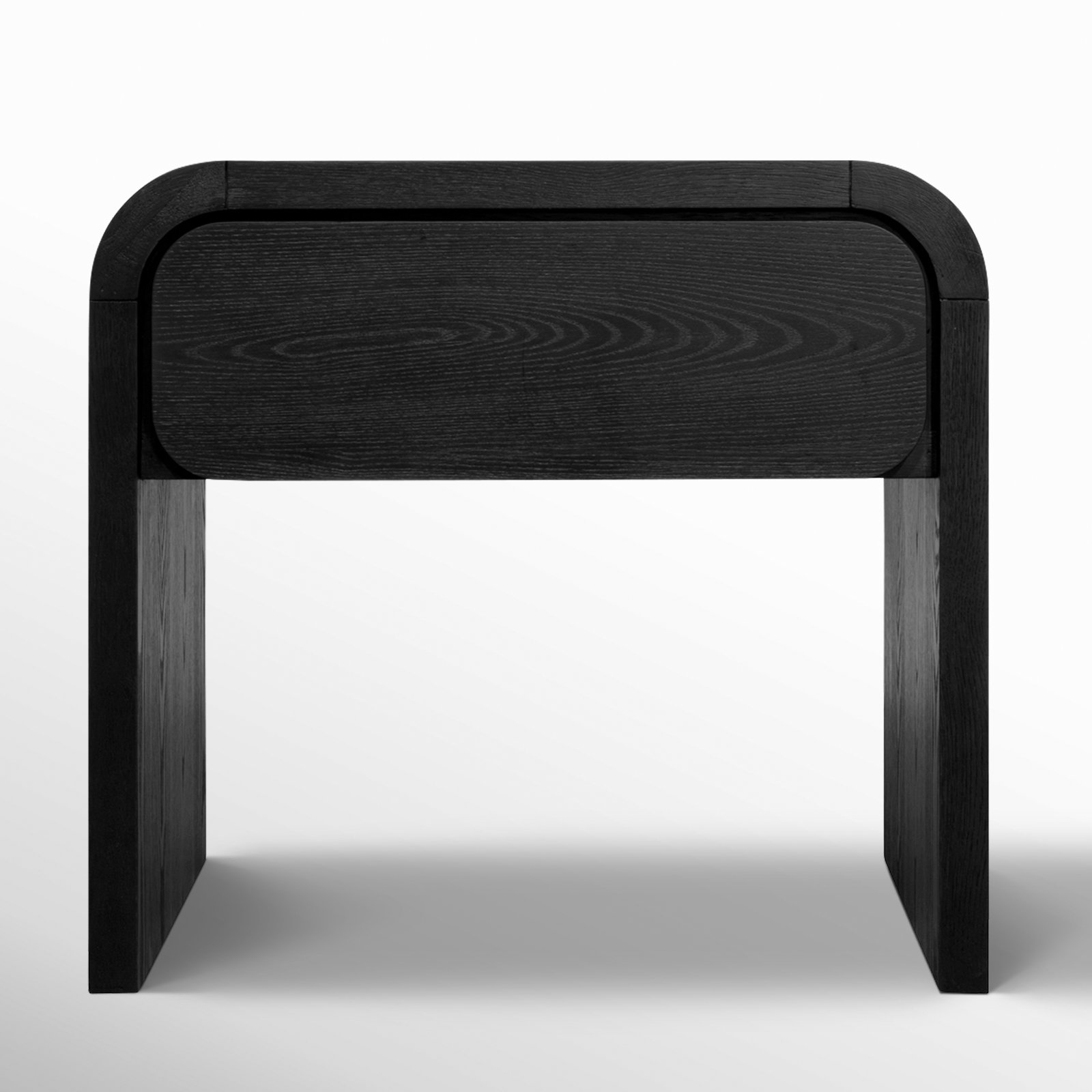 AllModern Nori 1 - Drawer Nightstand in Jet Black & Reviews